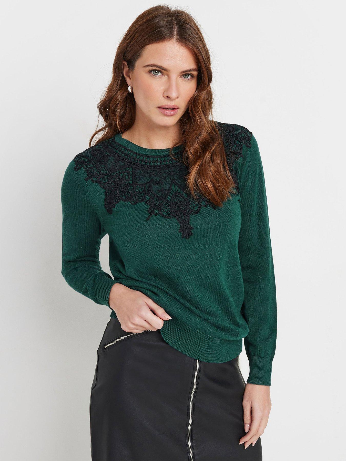 mco-lace-trim-jumper-blue