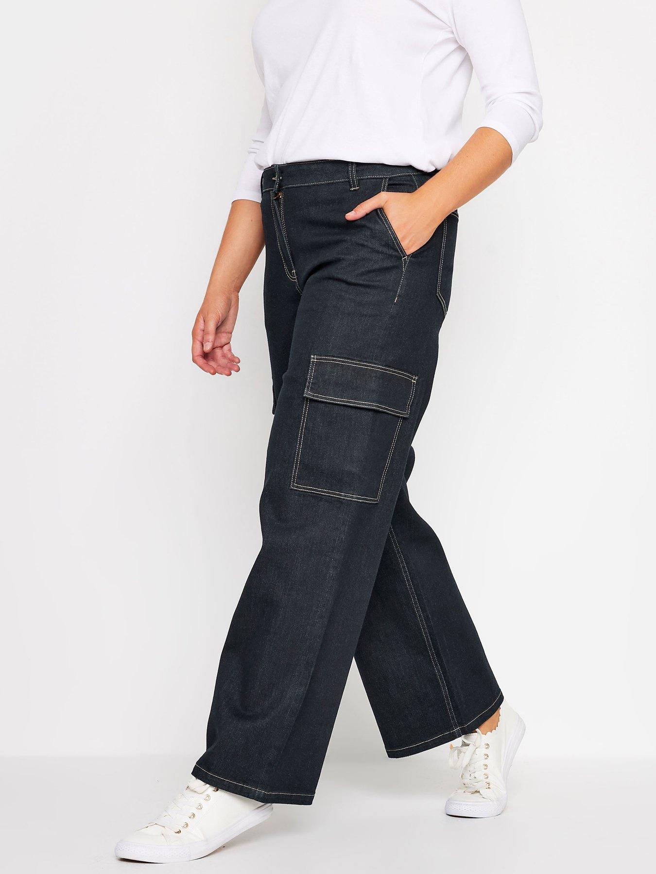 mco-wide-leg-cargo-jeans-blue