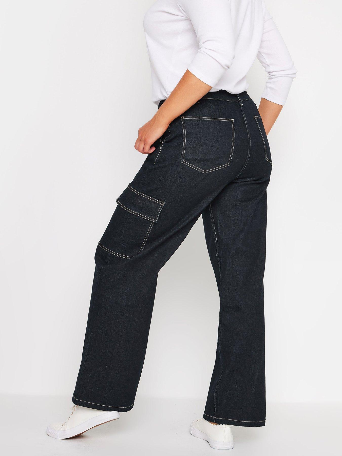 mco-wide-leg-cargo-jeans-bluestillFront