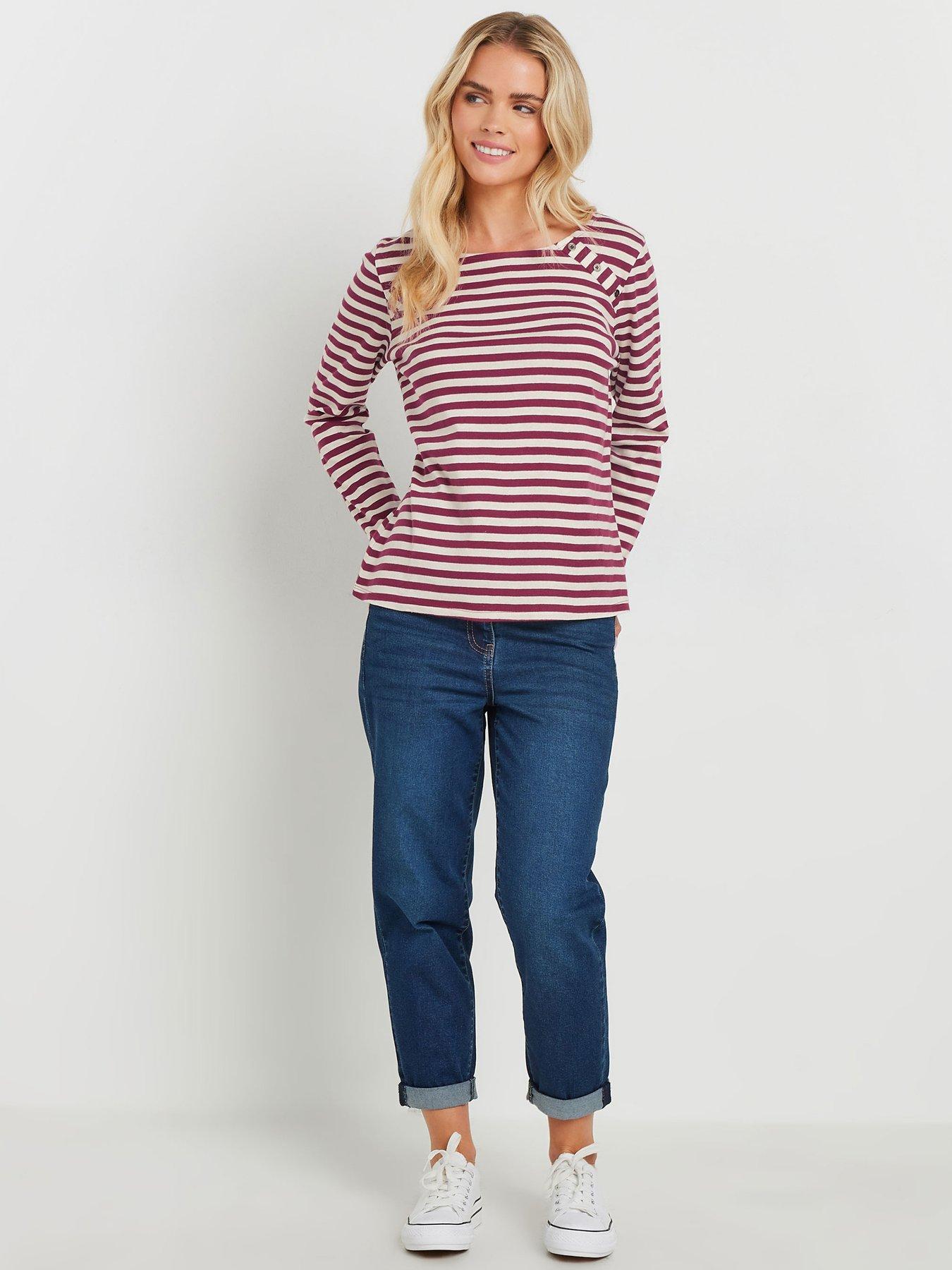 mco-petite-stripe-34-crew-neck-topback