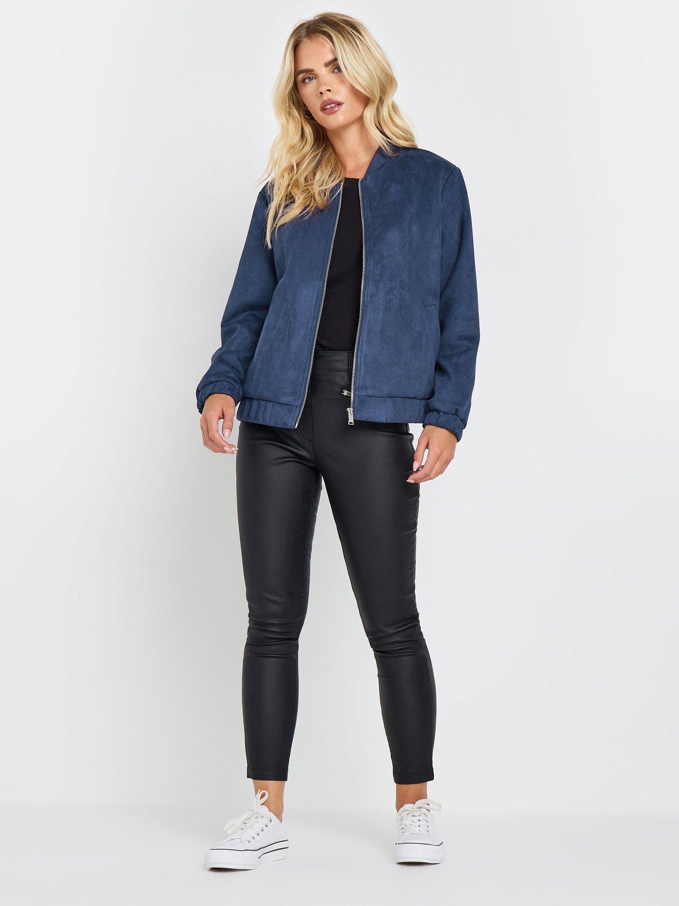 mco-petite-suede-bomber-jacketback