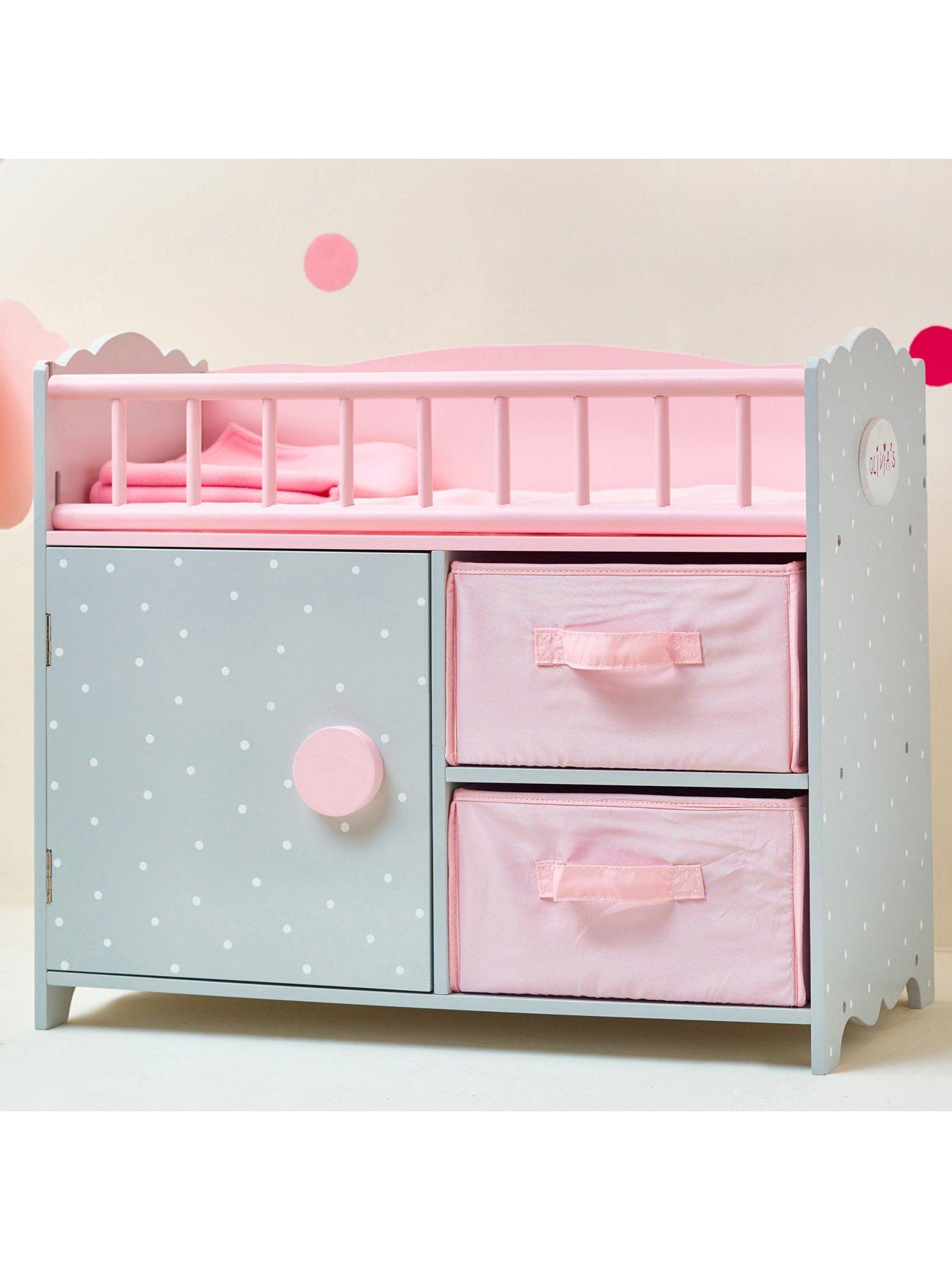 teamson-kids-polka-dots-princess-baby-doll-crib-with-cabinet-and-cubbystillFront