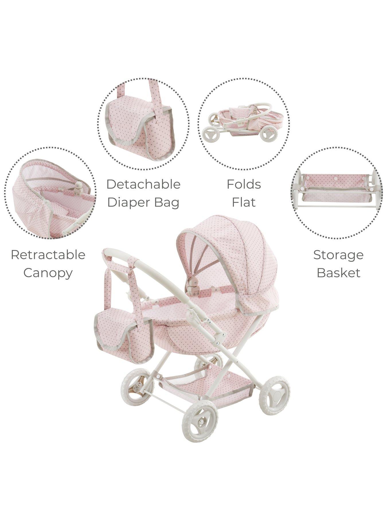 teamson-kids-olivias-little-world-princess-baby-doll-stroller-pink-greyback