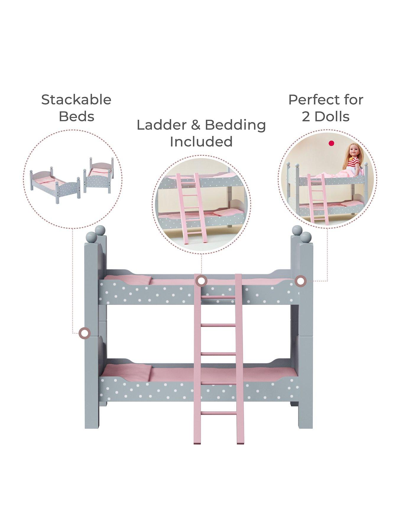 teamson-kids-olivias-little-world-dollsnbspdouble-bunk-bed-polka-dotsback
