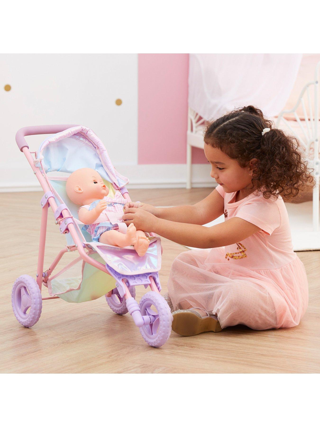 teamson-kids-olivias-little-world-magical-dreamland-baby-doll-jogging-stroller-iridescent-colordetail