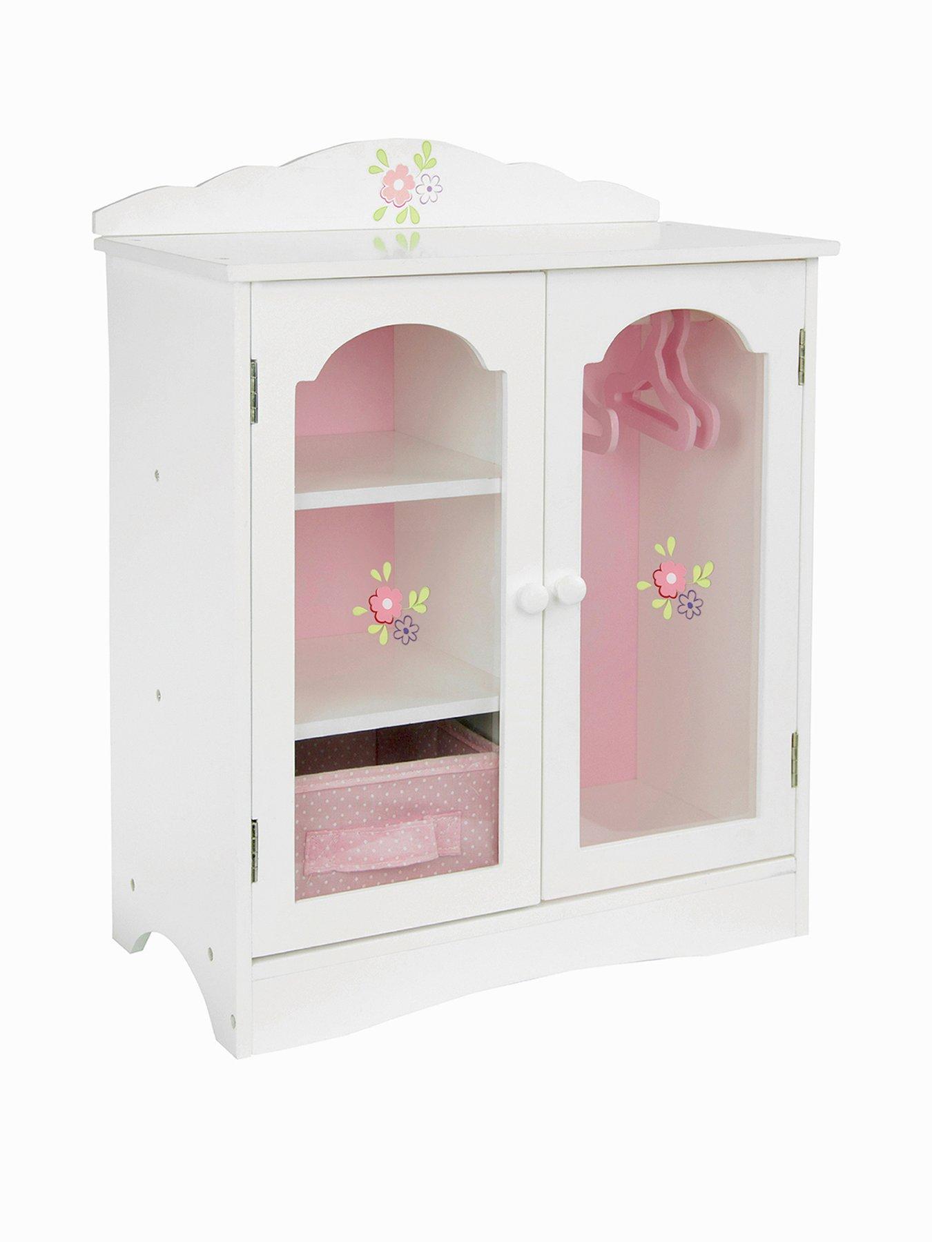 Teamson Kids Olivia's Little World - Fancy Closet with 3 hangers