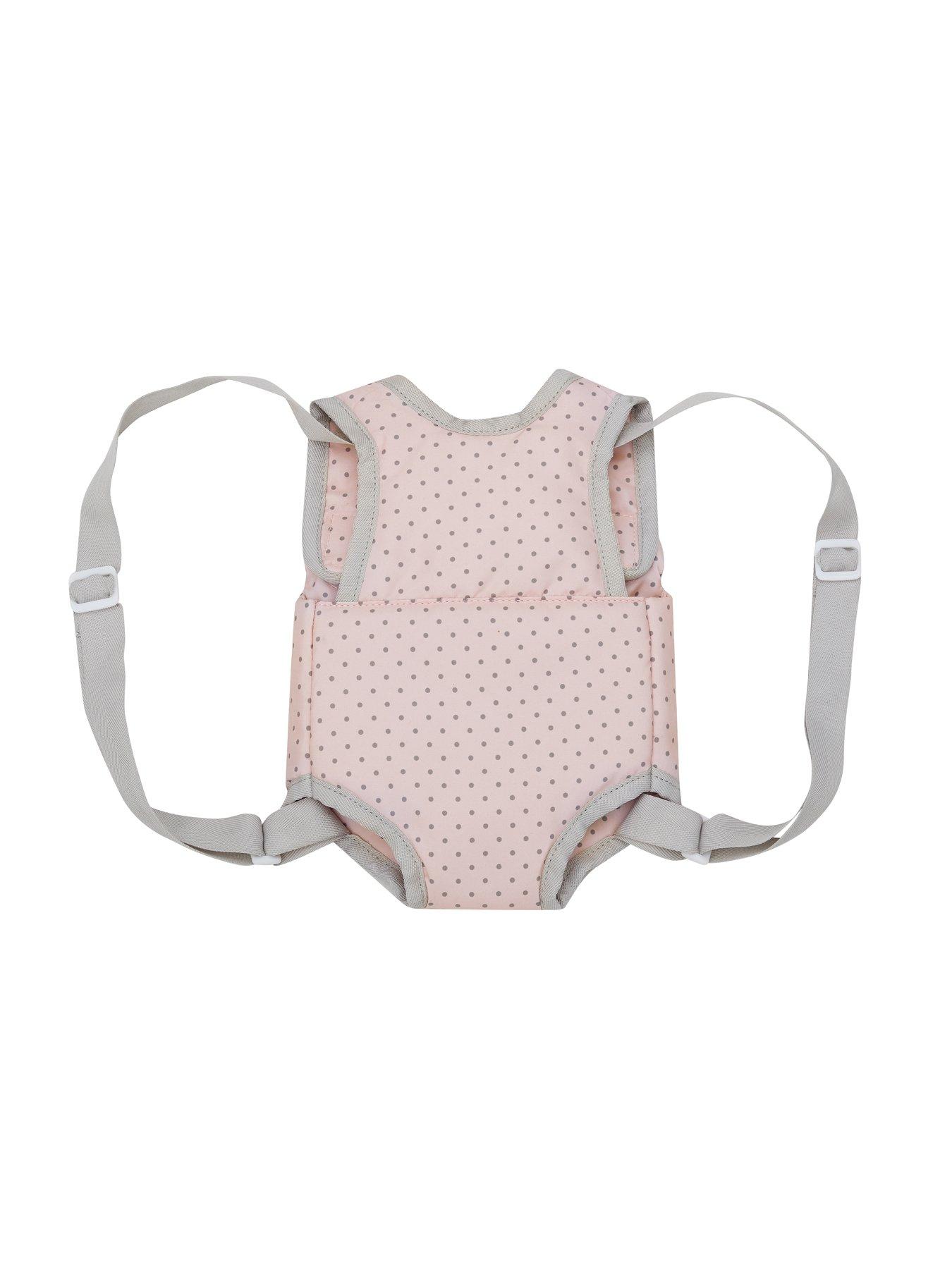 teamson-kids-olivias-little-world-polka-dot-princess-2pc-baby-doll-carrier-and-car-seat-setdetail