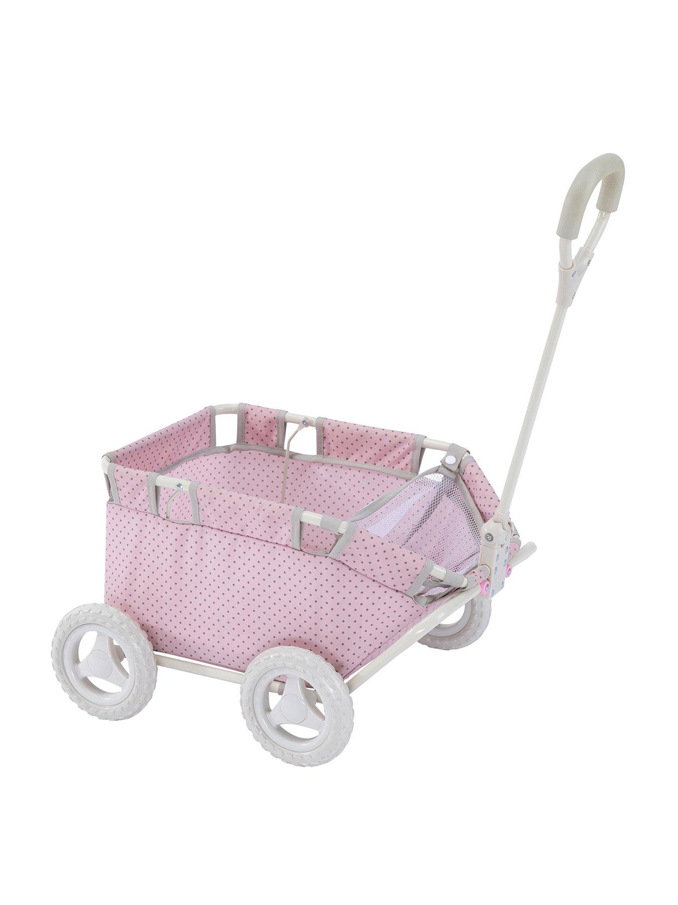 Teamson Kids Olivia's Little World - Polka Dots Princess Doll Wagon