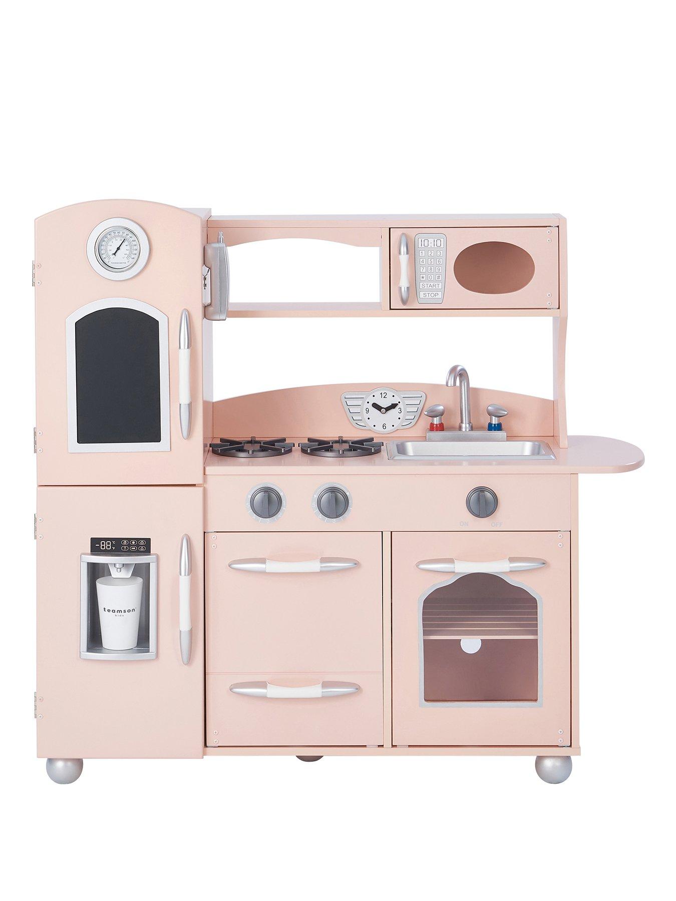 Teamson Kids Teamson Kids - Little Chef Westchester Retro Play Kitchen - Pink