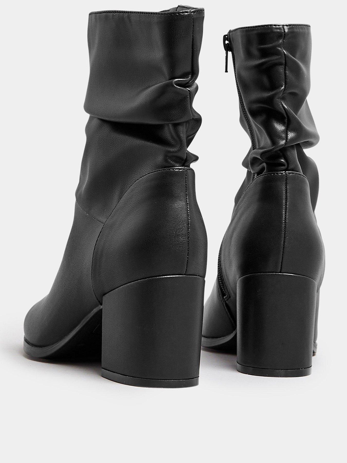 yours-wide-fit-pu-slouch-ankle-boots-blackback