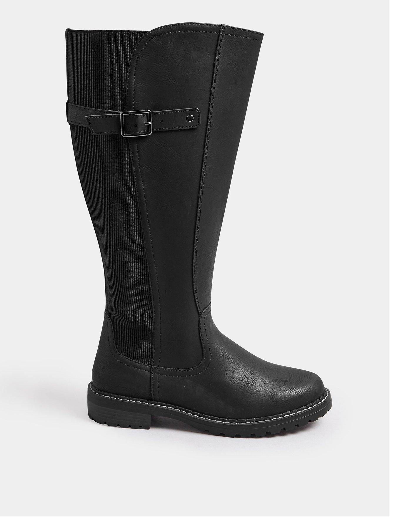 yours-faux-leather-stretch-knee-high-boots-in-extra-wide-eee-fit-black