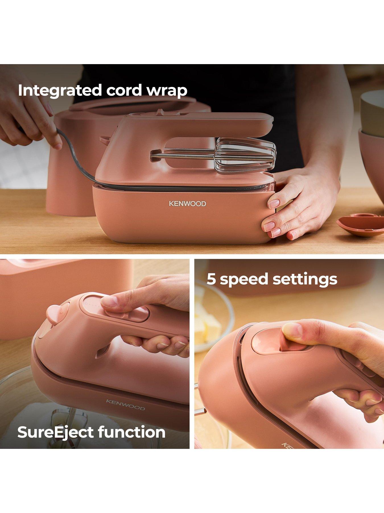 Image 4 of 7 of Kenwood QuickMix Go Hand Mixer - Red Clay