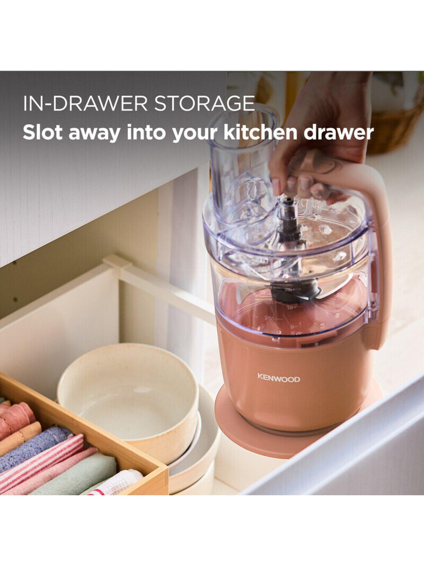 Image 3 of 7 of Kenwood MultiPro Go Compact Food Processor - Red Clay