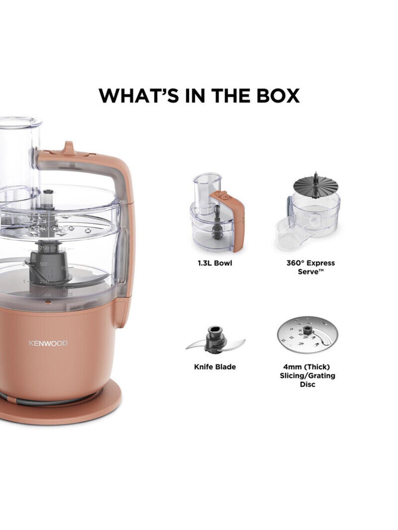 Image 7 of 7 of Kenwood MultiPro Go Compact Food Processor - Red Clay