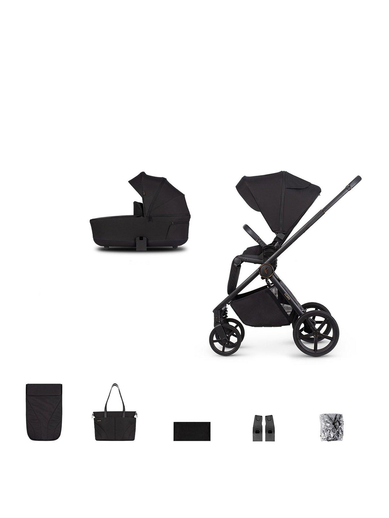 Venicci Claro 2in1 Pushchair and Accessories - Noir