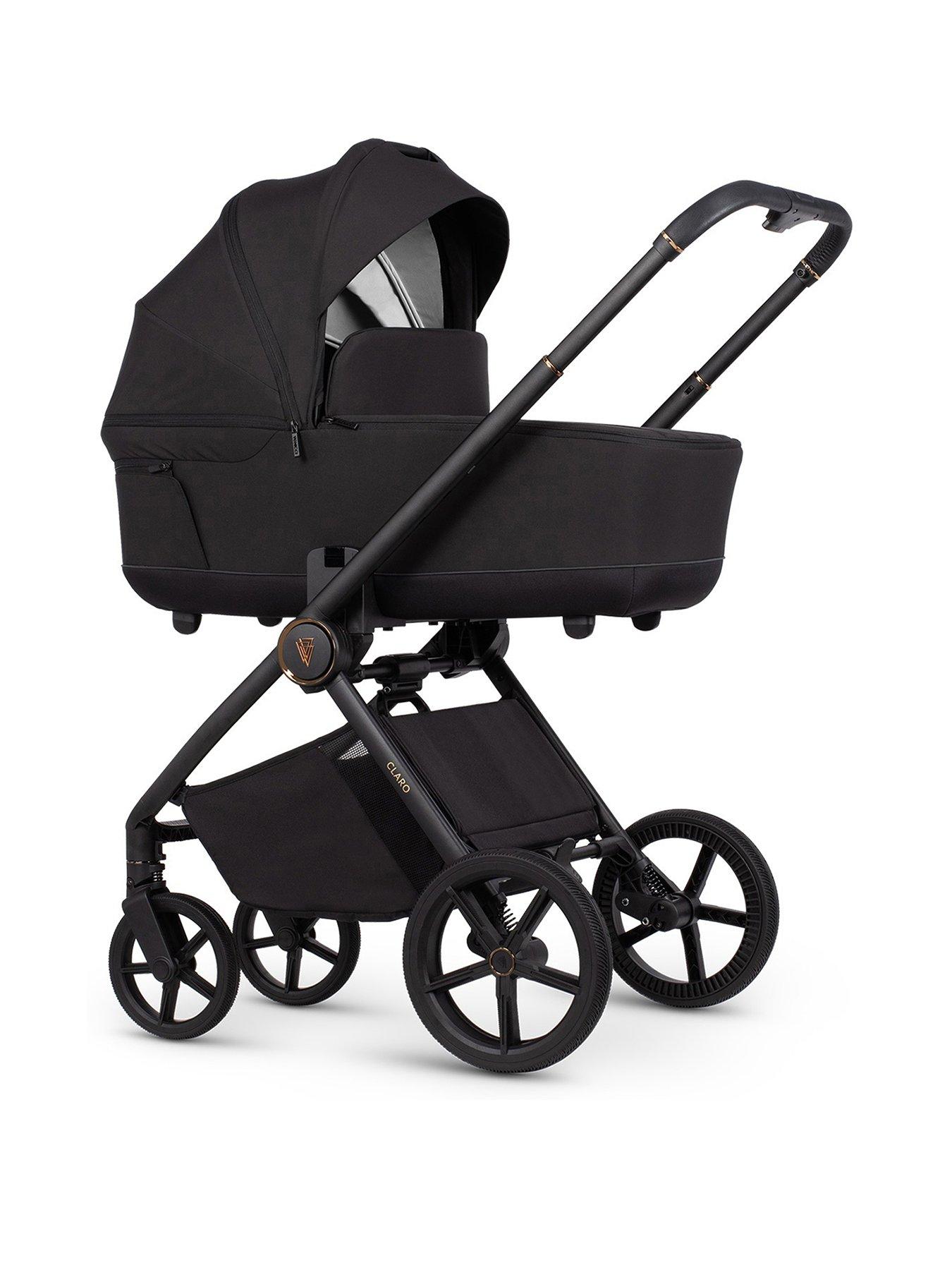 venicci-claro-2in1-pushchair-and-accessories-noirstillFront