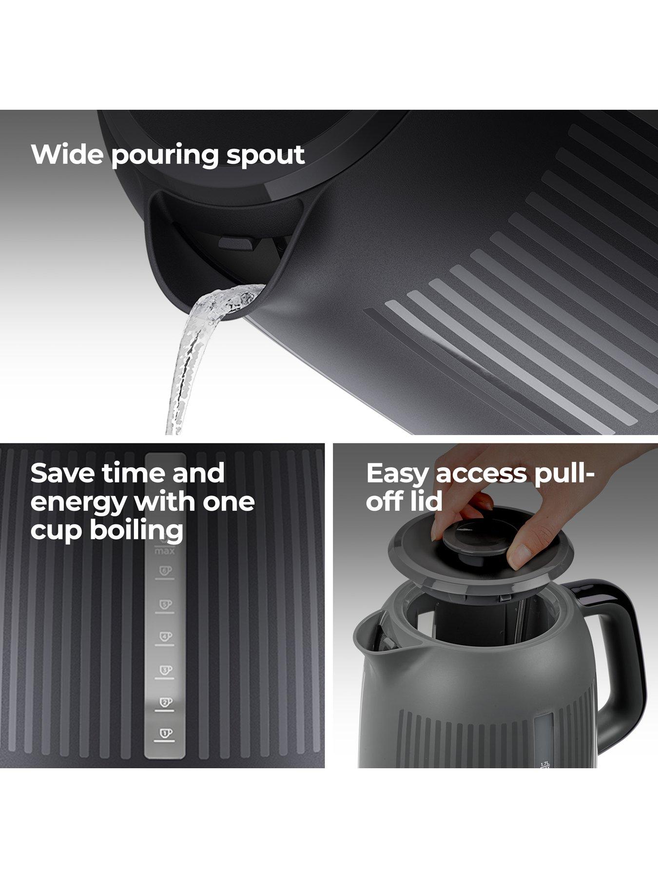 Image 4 of 7 of Kenwood Dusk Kettle - Grey