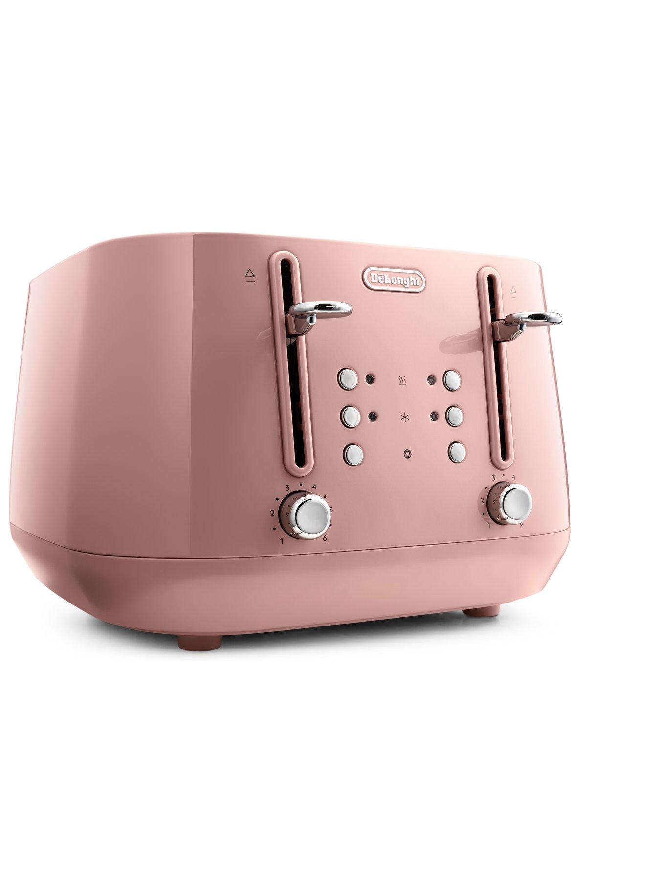 delonghi-eclettica-toaster-pinkstillFront