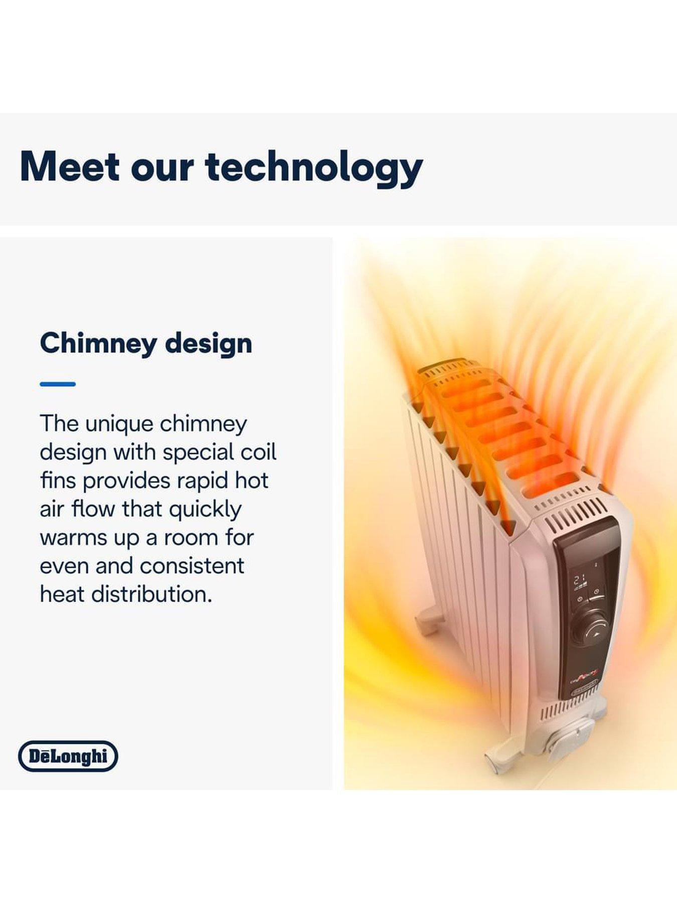 Image 3 of 6 of DeLonghi Dragon 4 Oil Filled Radiator