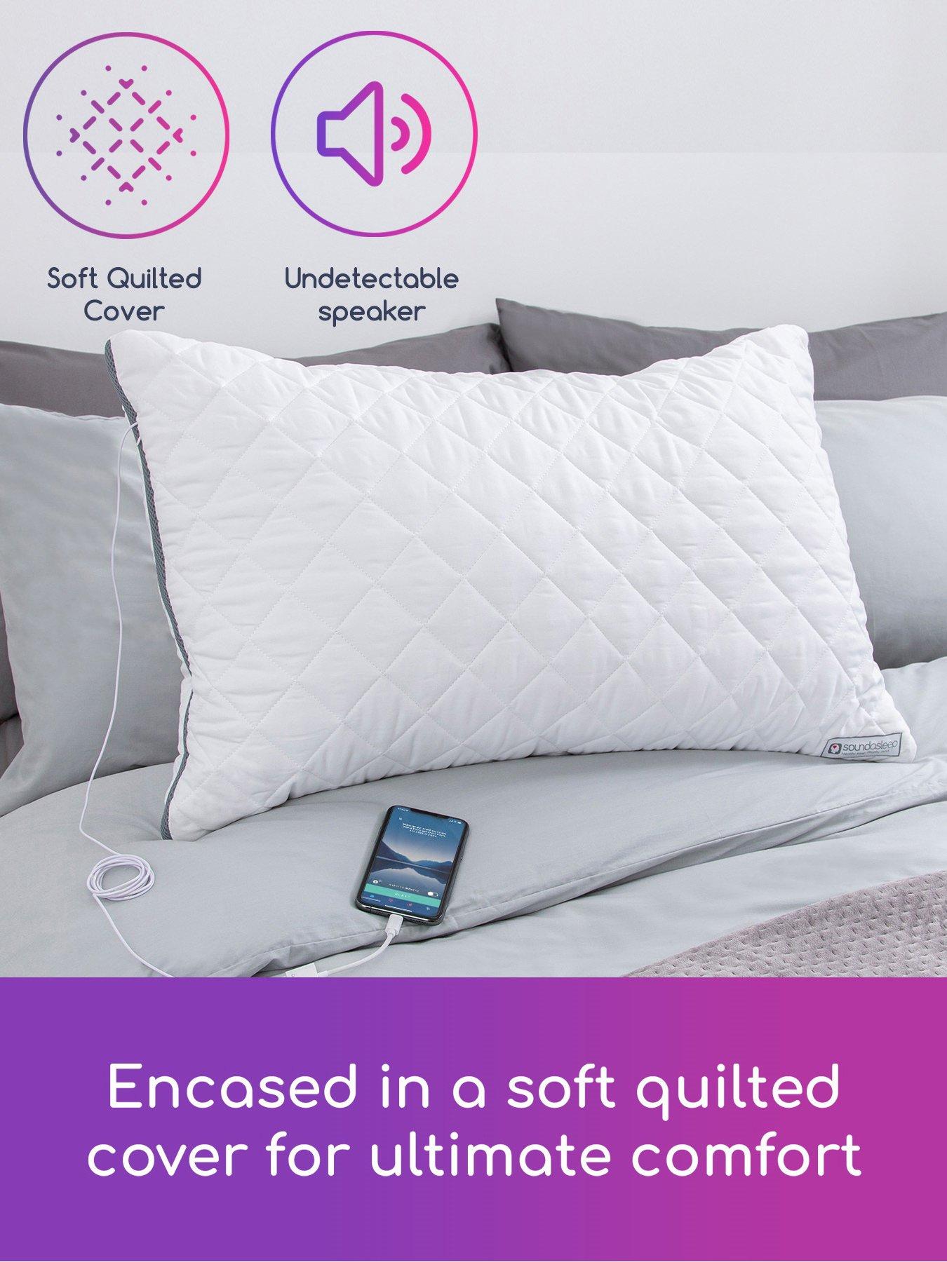 silentnight-sound-asleep-wired-speaker-pillow-whiteoutfit