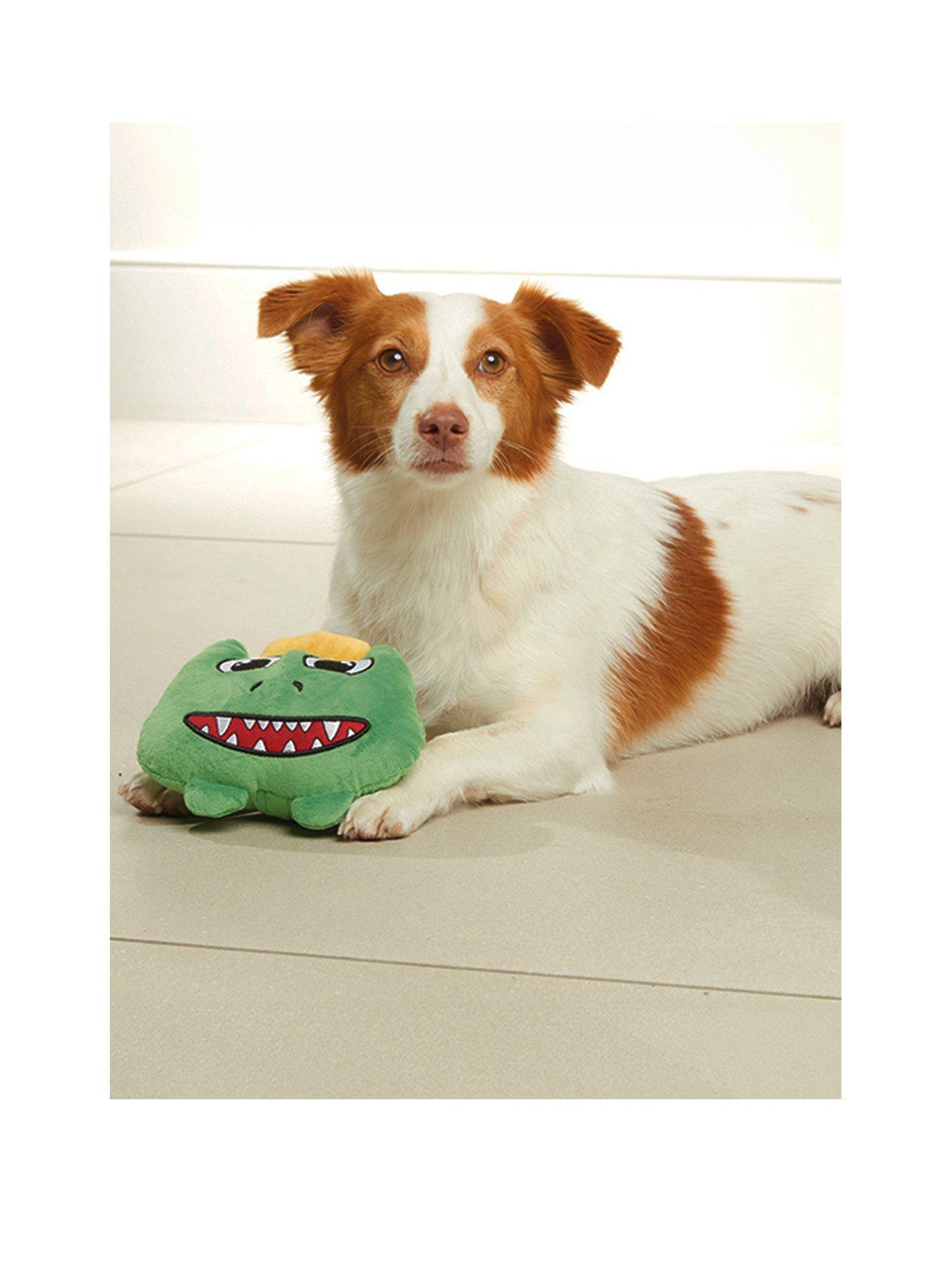 JML Chuckle Chums Vibrating Dog Toy Dino