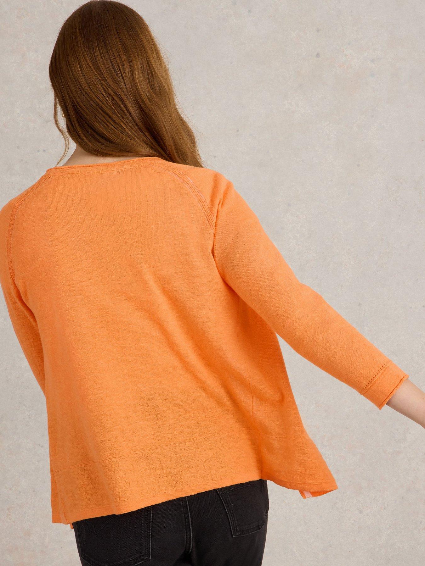 white-stuff-naria-cardigan--orangestillFront