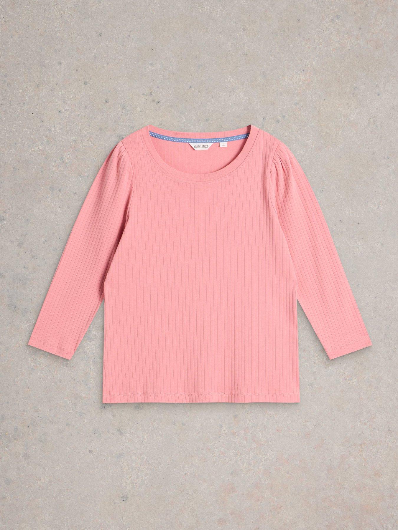 white-stuff-puff-sleeve-t-shirt-pinkoutfit