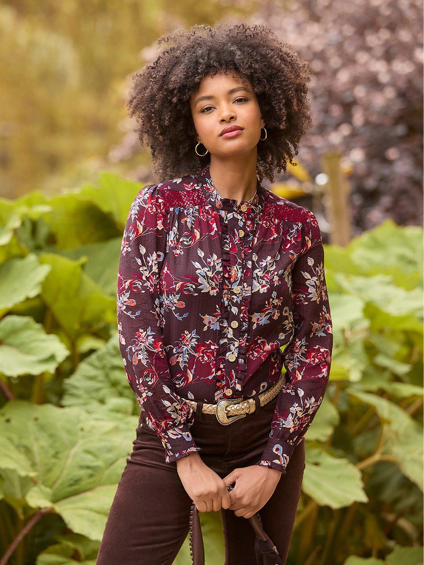 joe-browns-floral-blouse-and-cami--purple