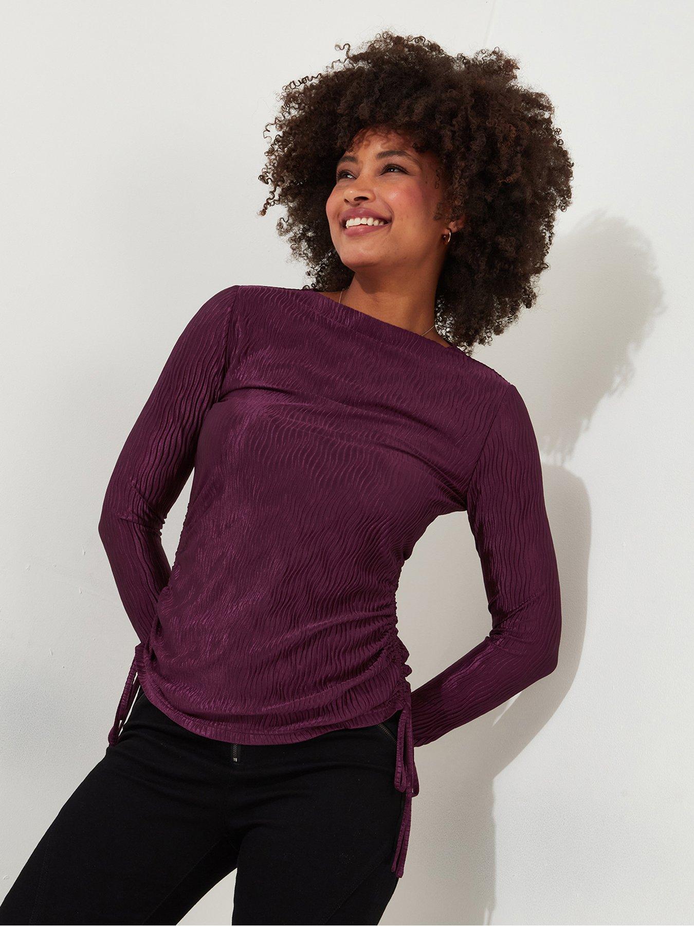 joe-browns-callie-high-neck-top--purplefront