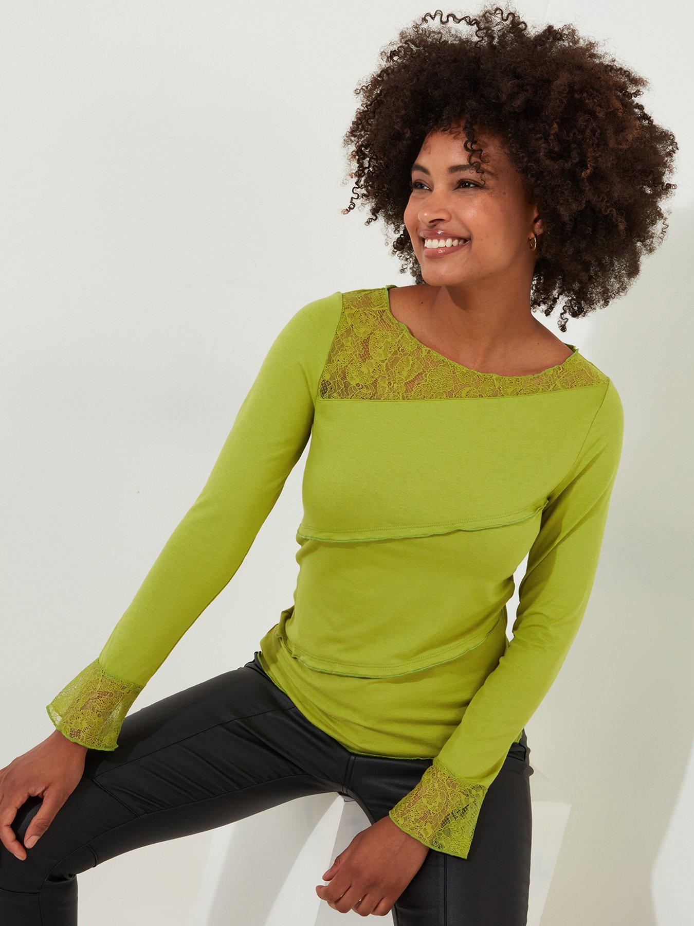 joe-browns-josie-lace-trim-top--green