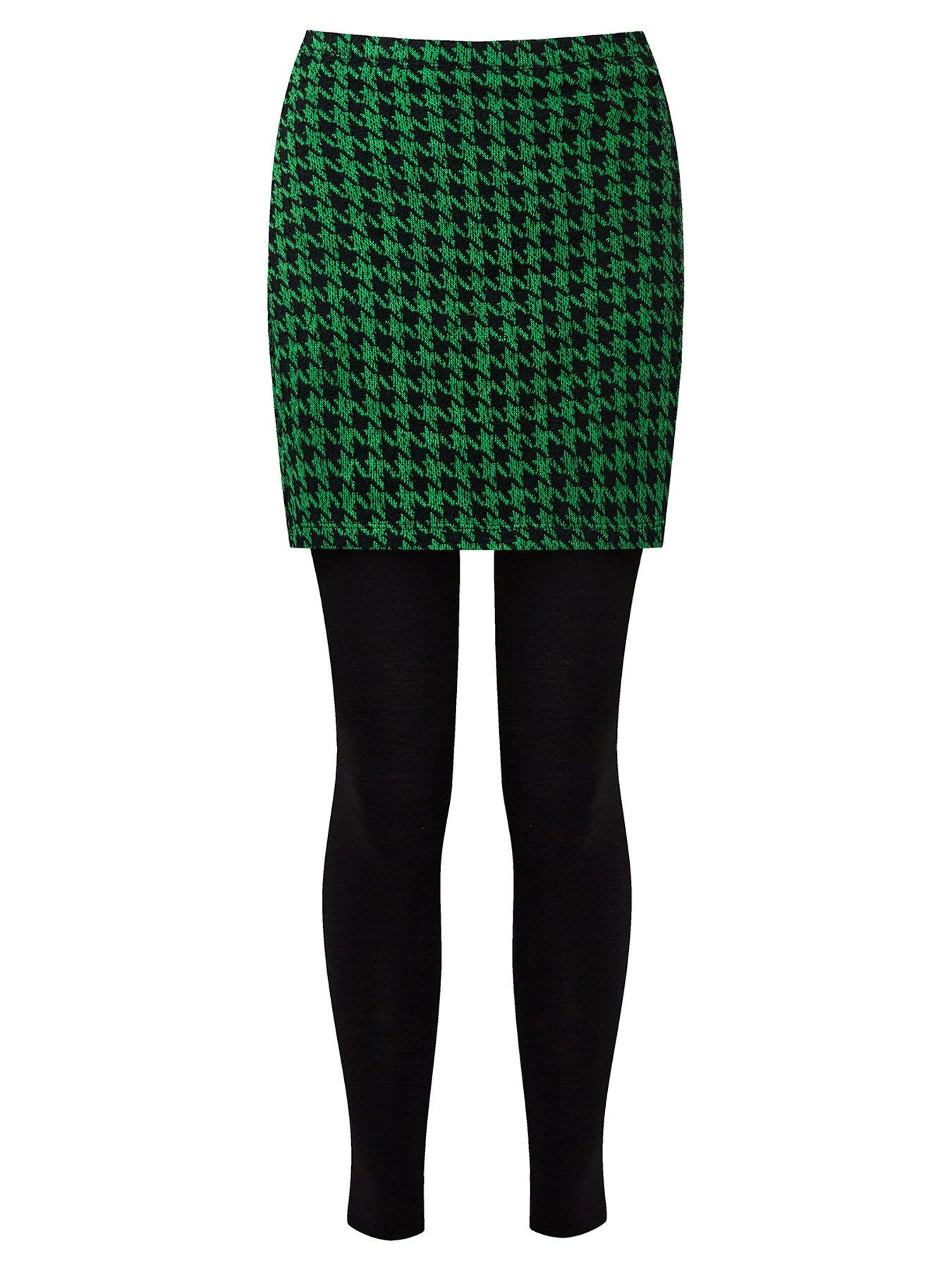 joe-browns-rock-dogtooth-skirted-legging--greendetail