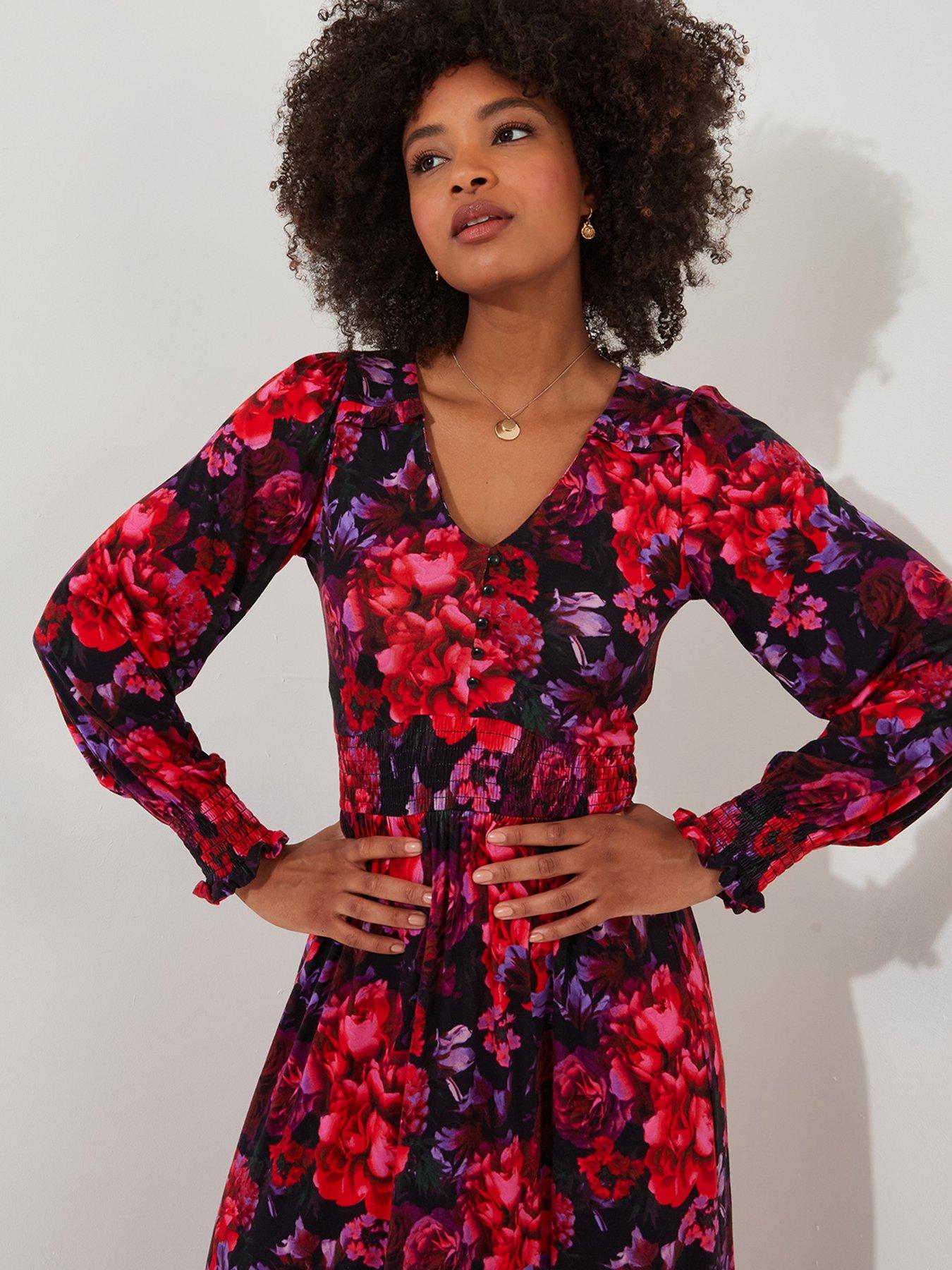 joe-browns-romantic-floral-print-maxi-dress-multidetail