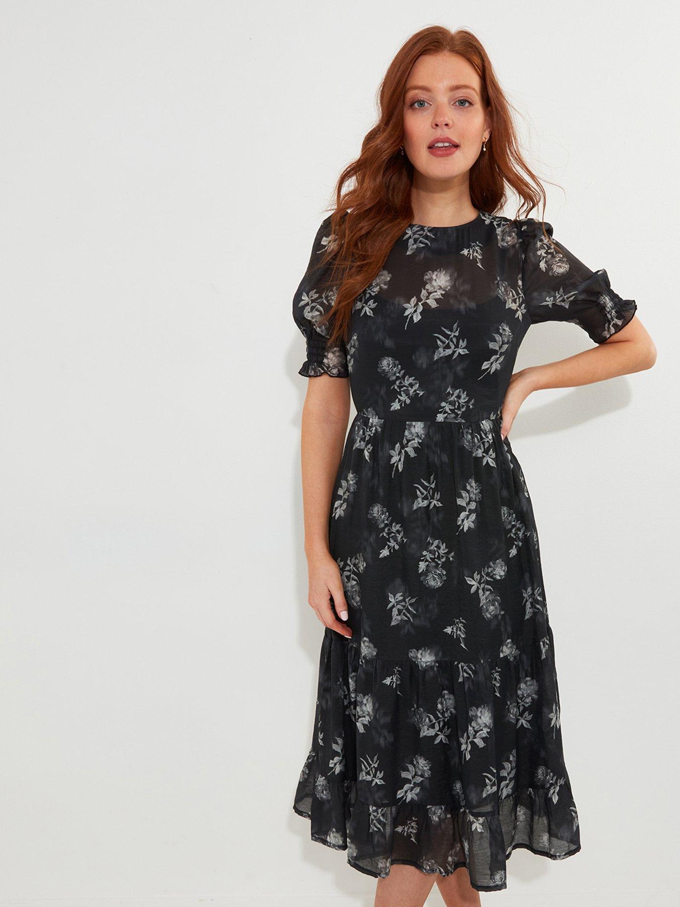 Image 2 of 5 of Joe Browns Black Maxi Smock Dress