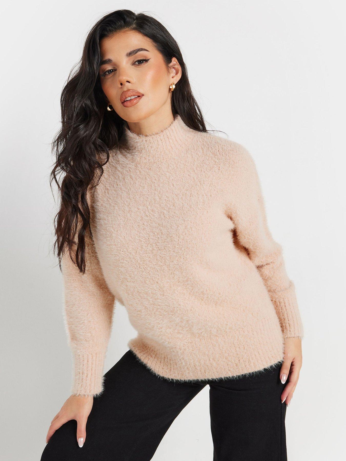 pixiegirl-petite-fluffy-crew-neck-jumper