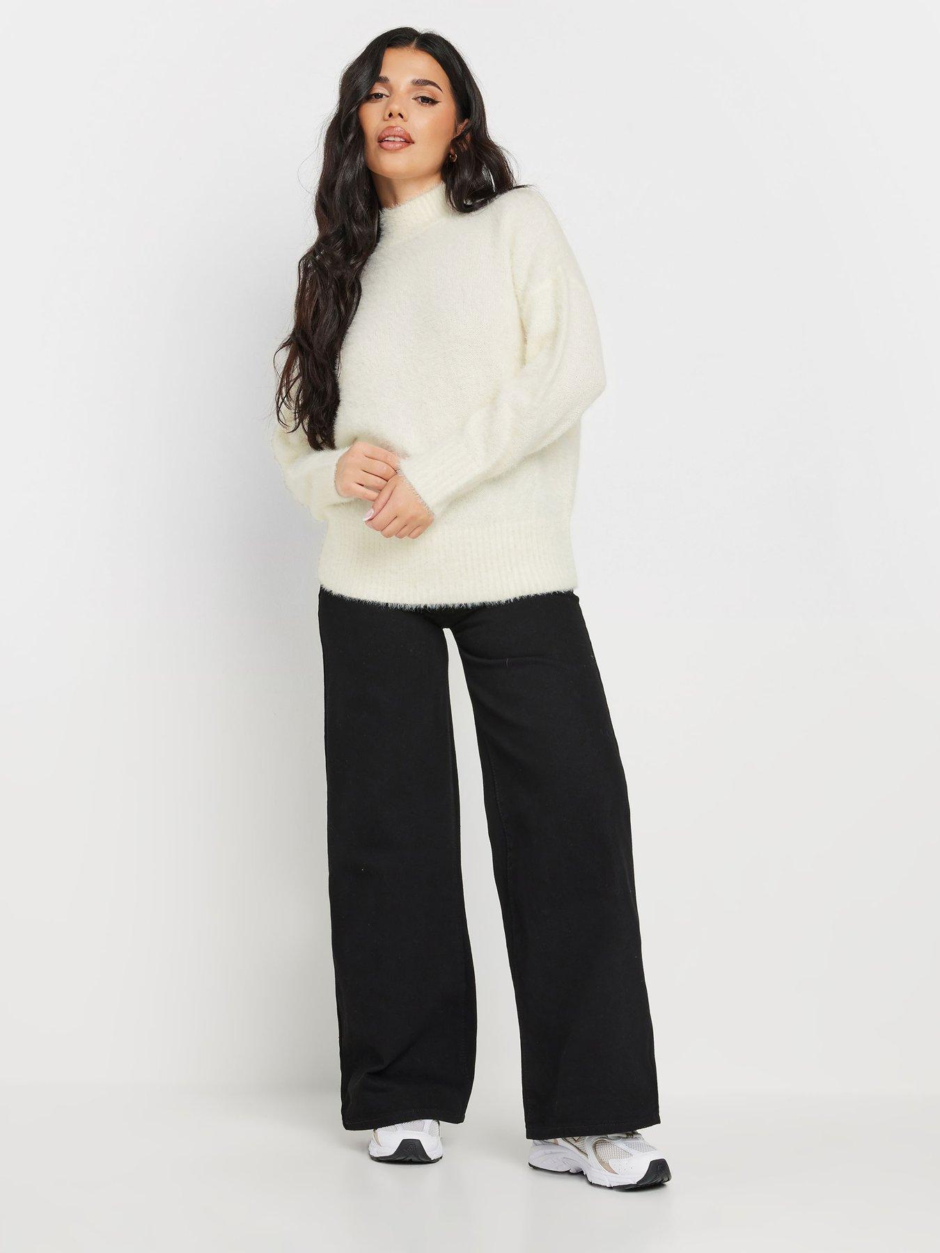 pixiegirl-petite-fluffy-crew-neck-jumper-ivoryback