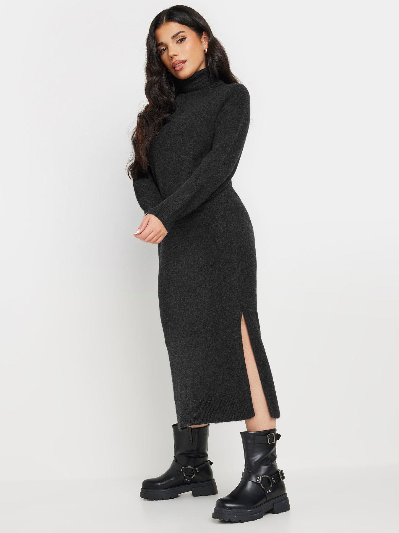 pixiegirl-petite-roll-neck-dress-blackback