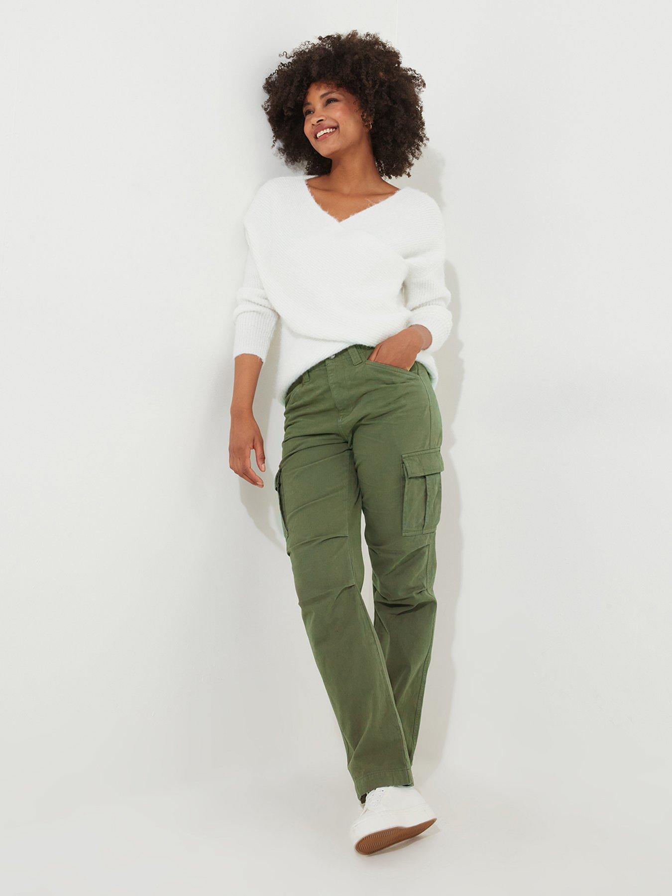 joe-browns-celine-cargo-pant--greenstillFront