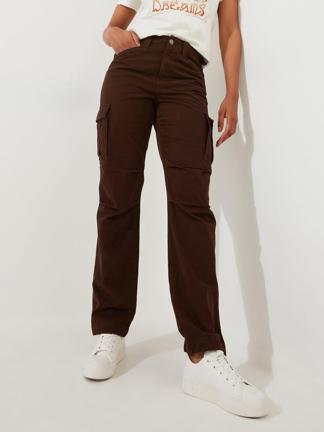 joe-browns-celine-cargo-pant--brownstillFront