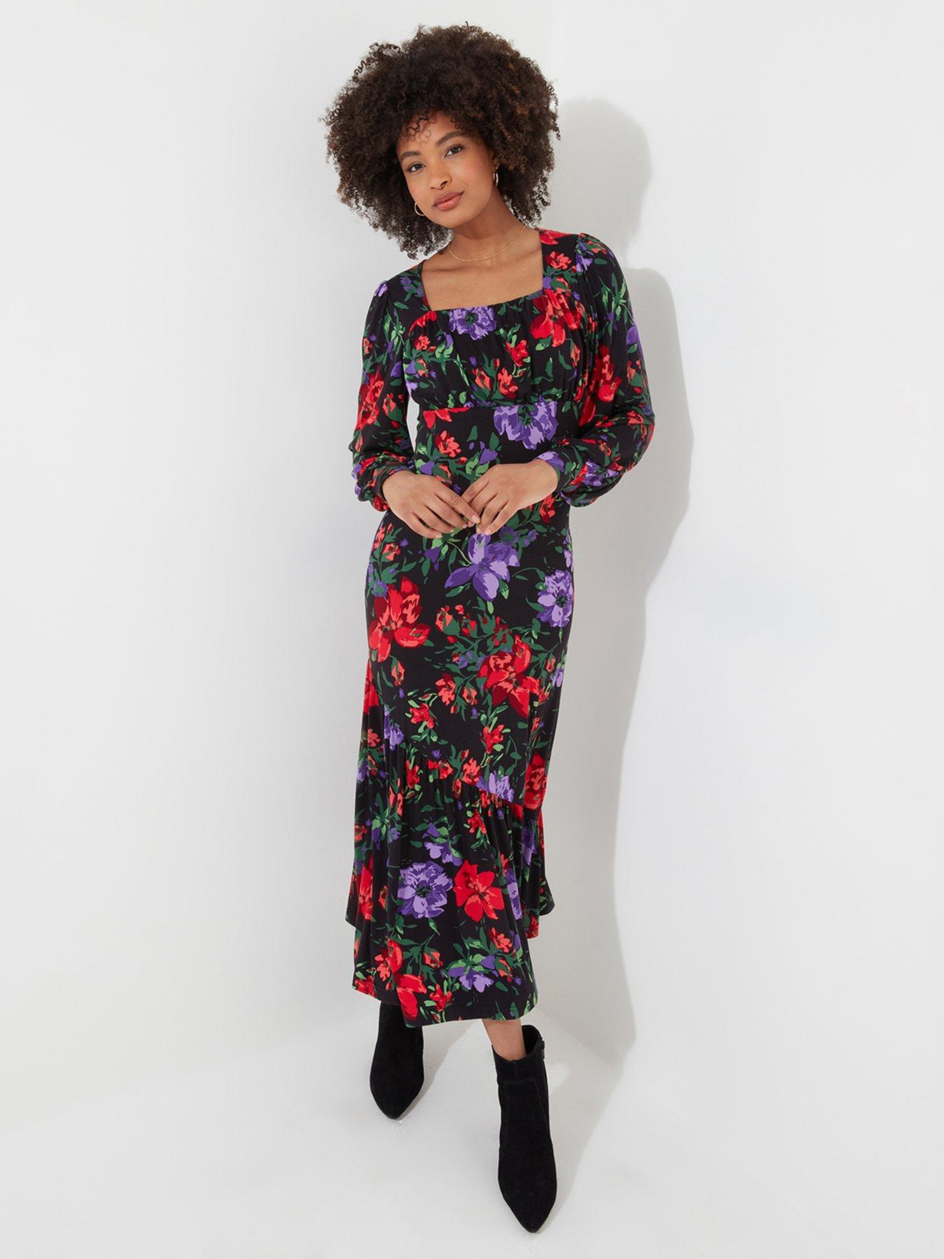 joe-browns-shona-floral-print-midaxi-dress-multidetail