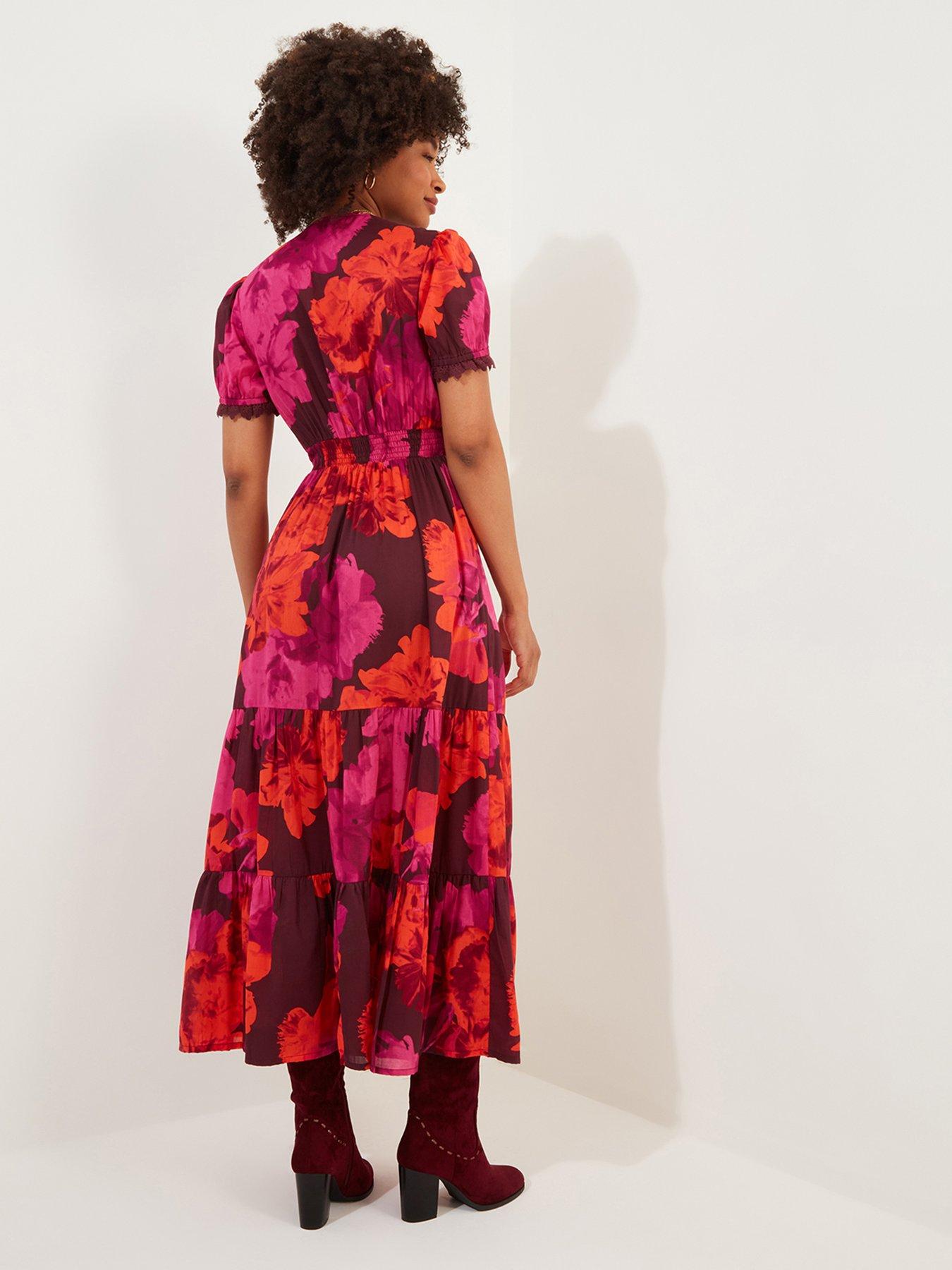 joe-browns-stunning-florals-dress--pinkback