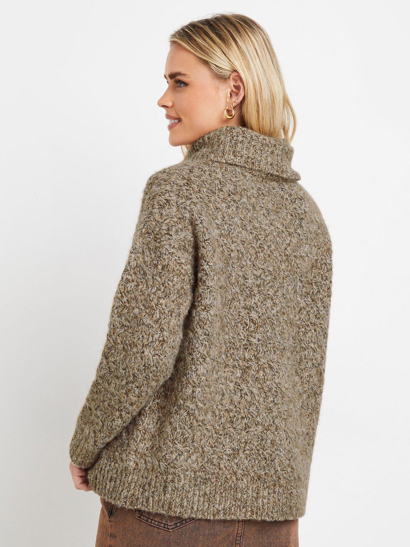 pixiegirl-petit-roll-neck-jumper-brownstillFront