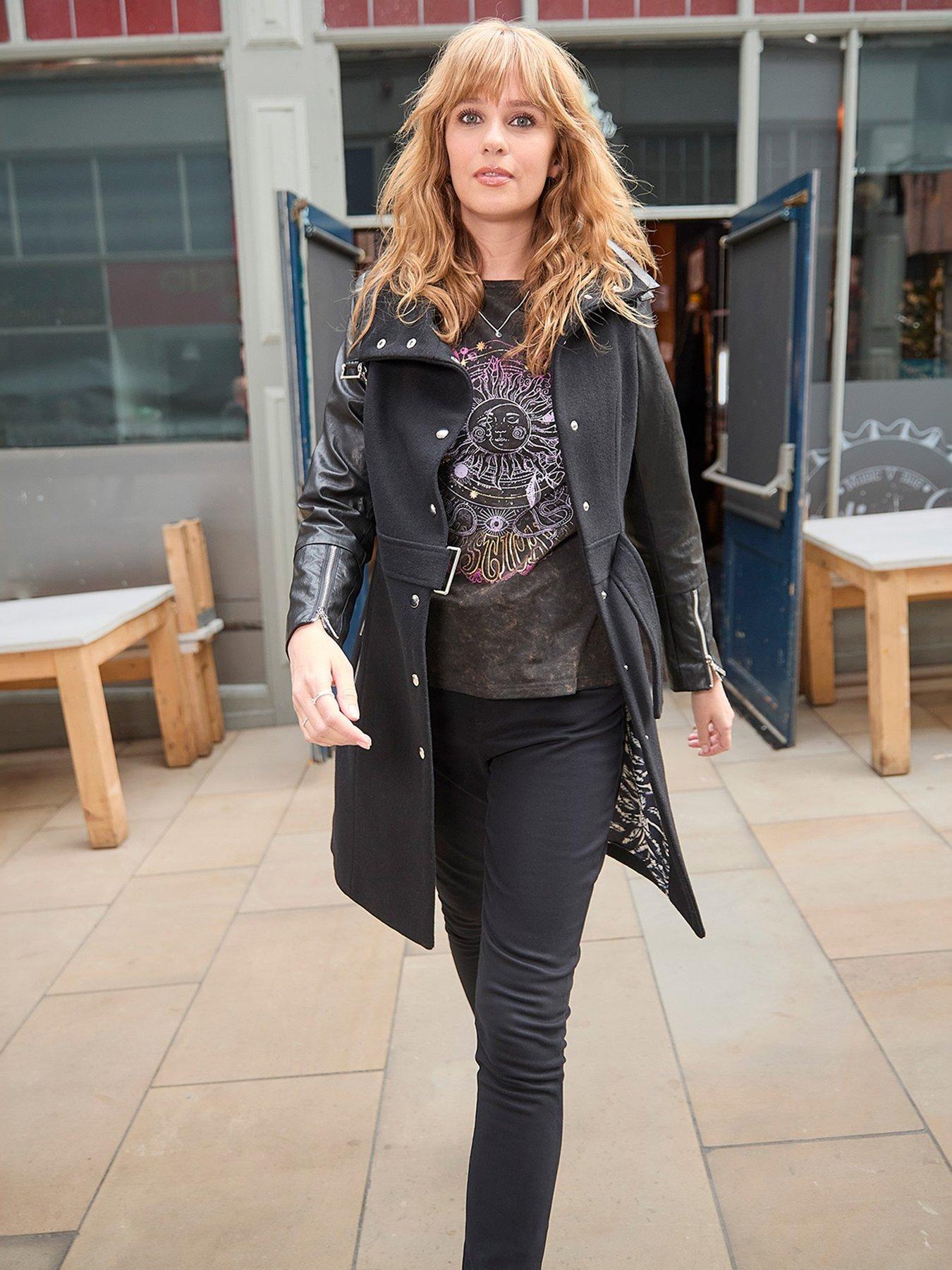 joe-browns-black-longline-biker-jacket