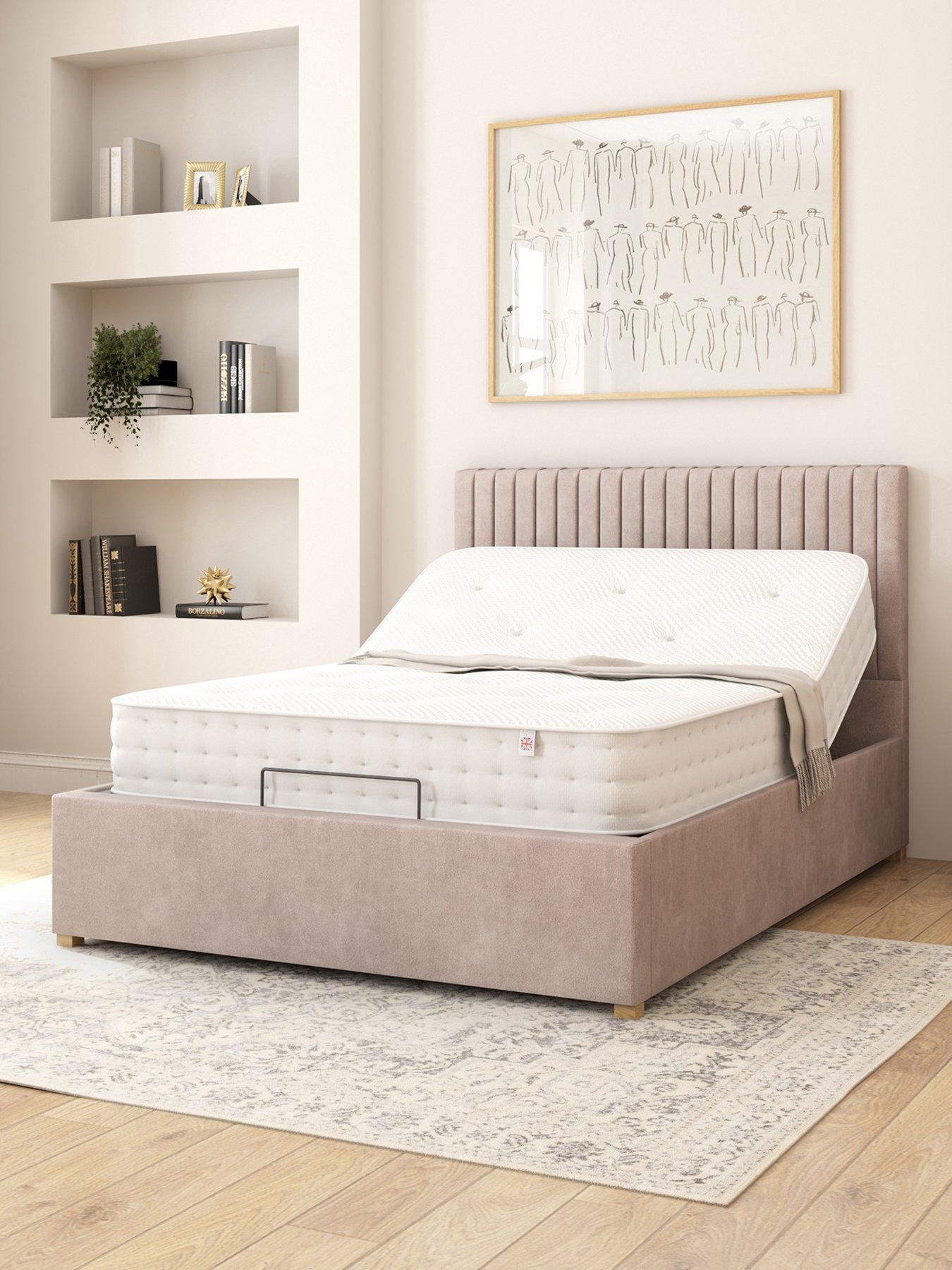 Image 4 of 6 of Aspire Grant Adjustable Bed With Mattress