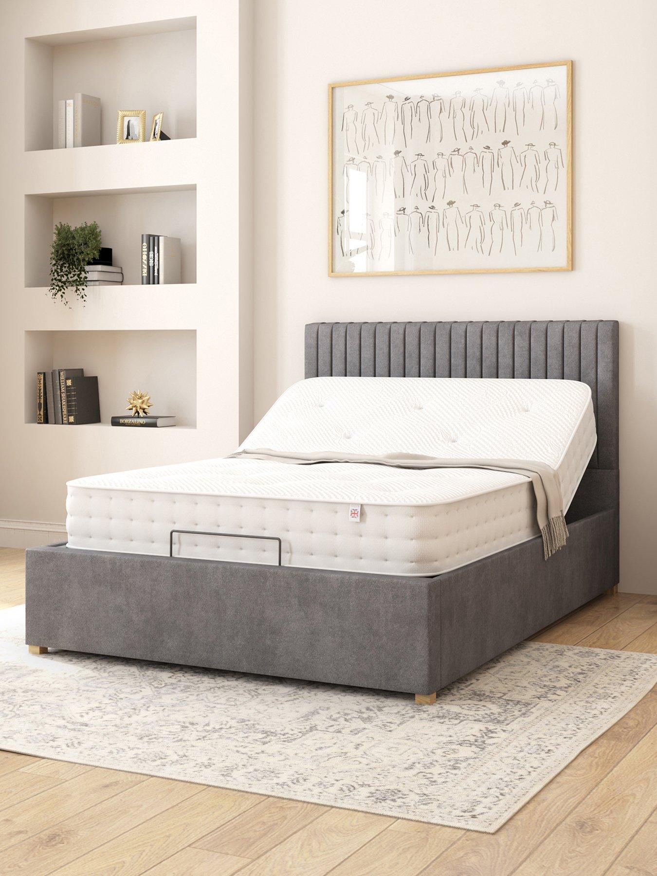 Image 1 of 6 of Aspire Grant Adjustable Bed With Mattress