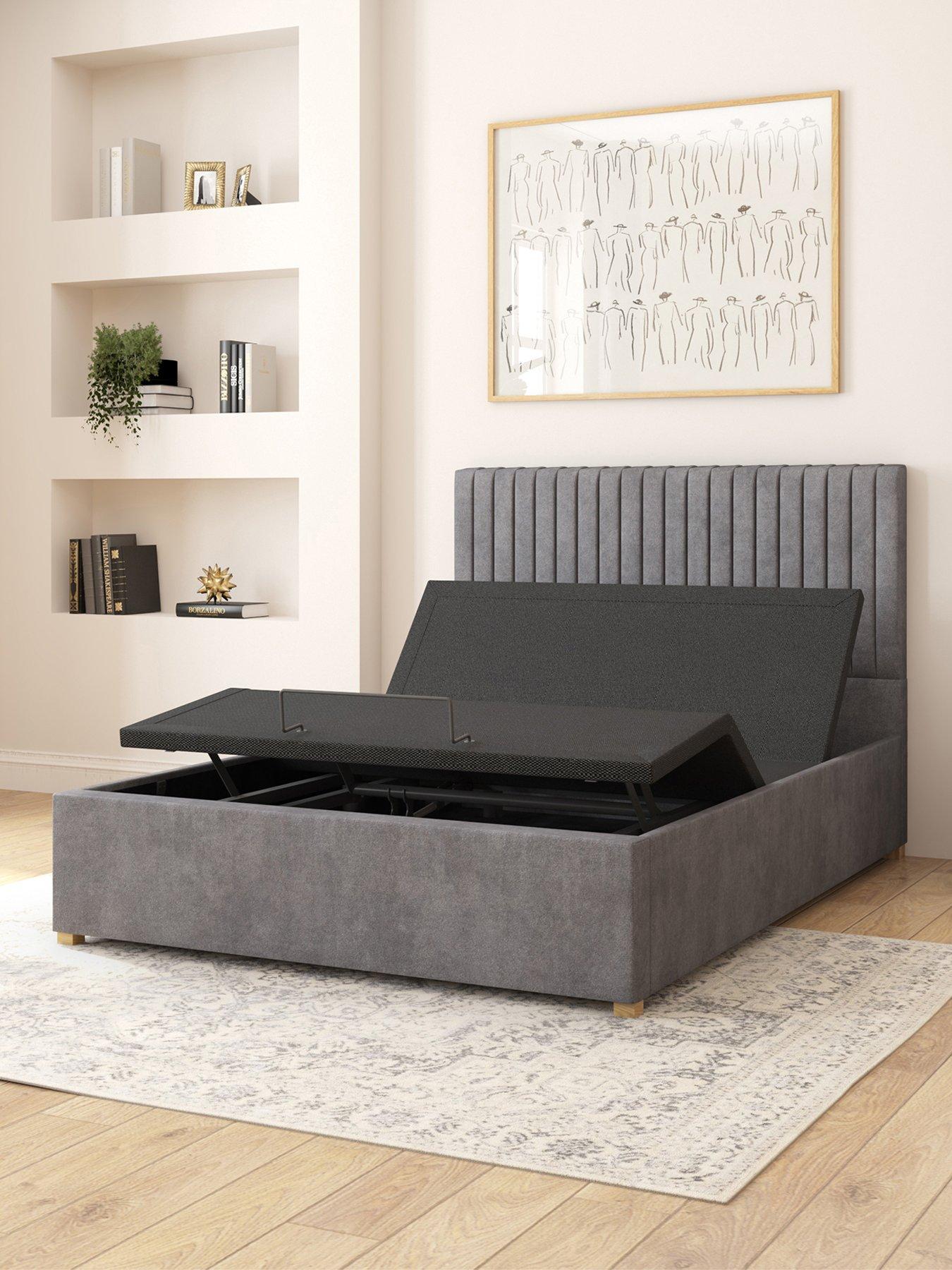 Image 3 of 6 of Aspire Grant Adjustable Bed With Mattress