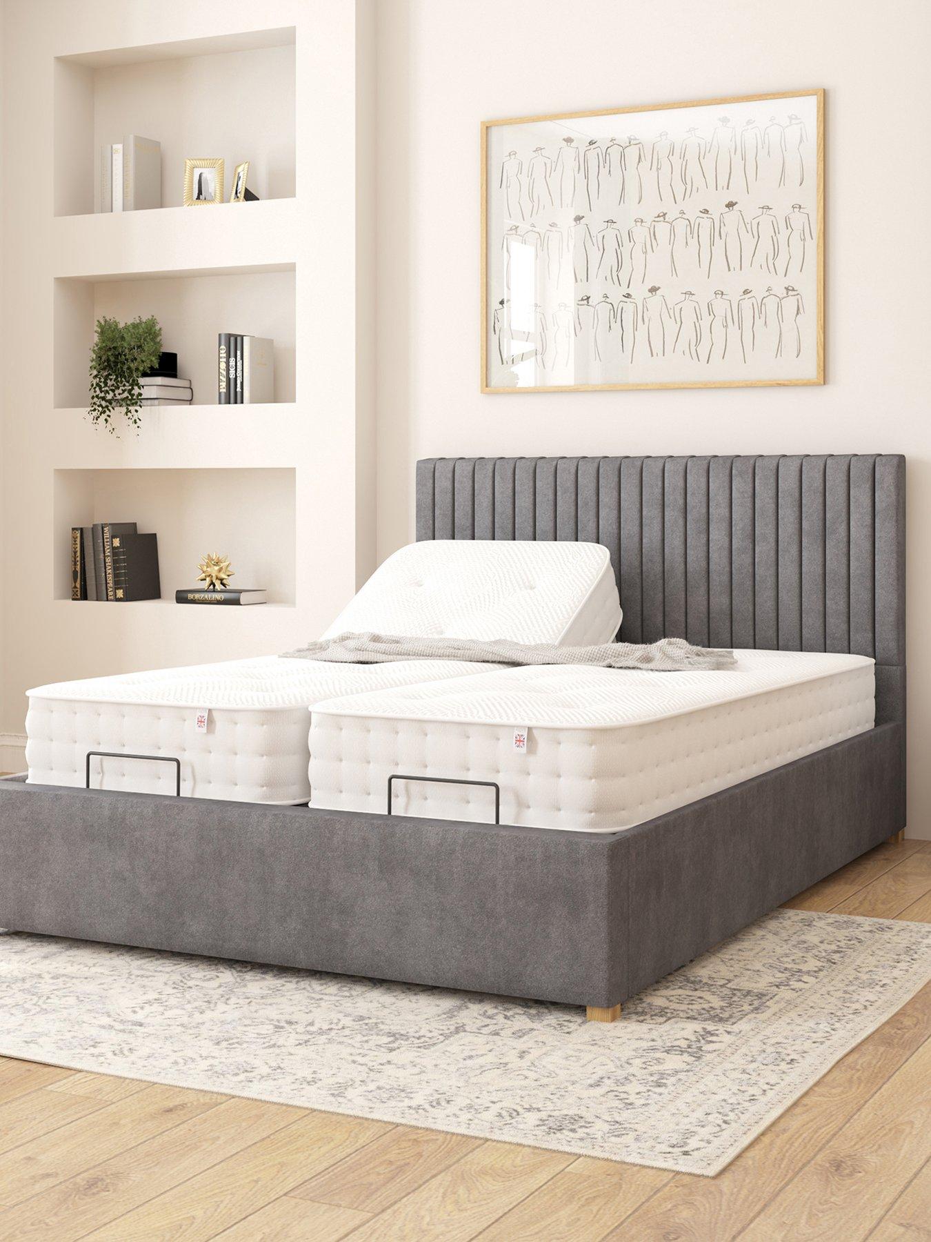 Image 4 of 6 of Aspire Grant Adjustable Bed With Mattress