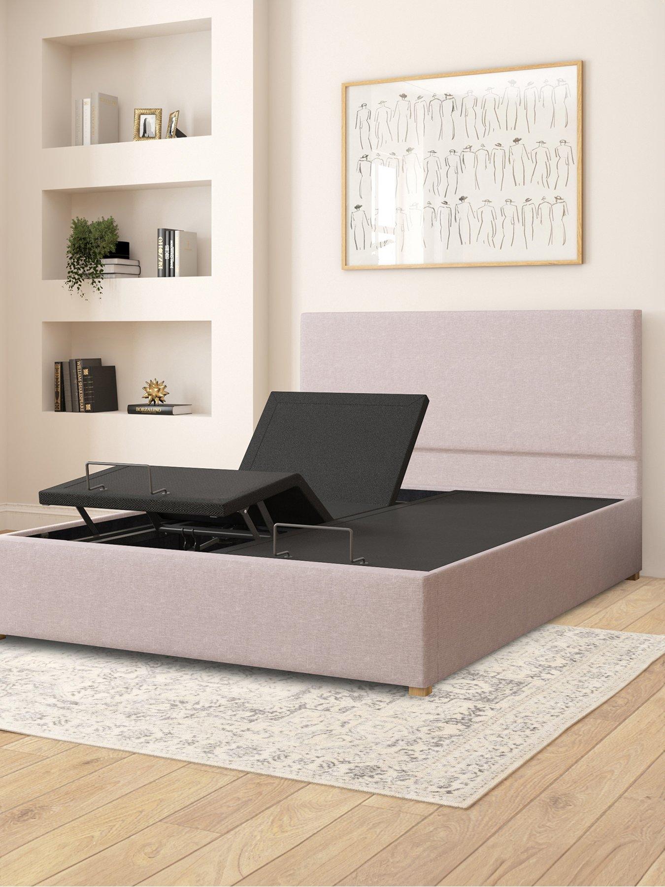 aspire-garland-grey-linen-adjustable-bed-and-mattressback