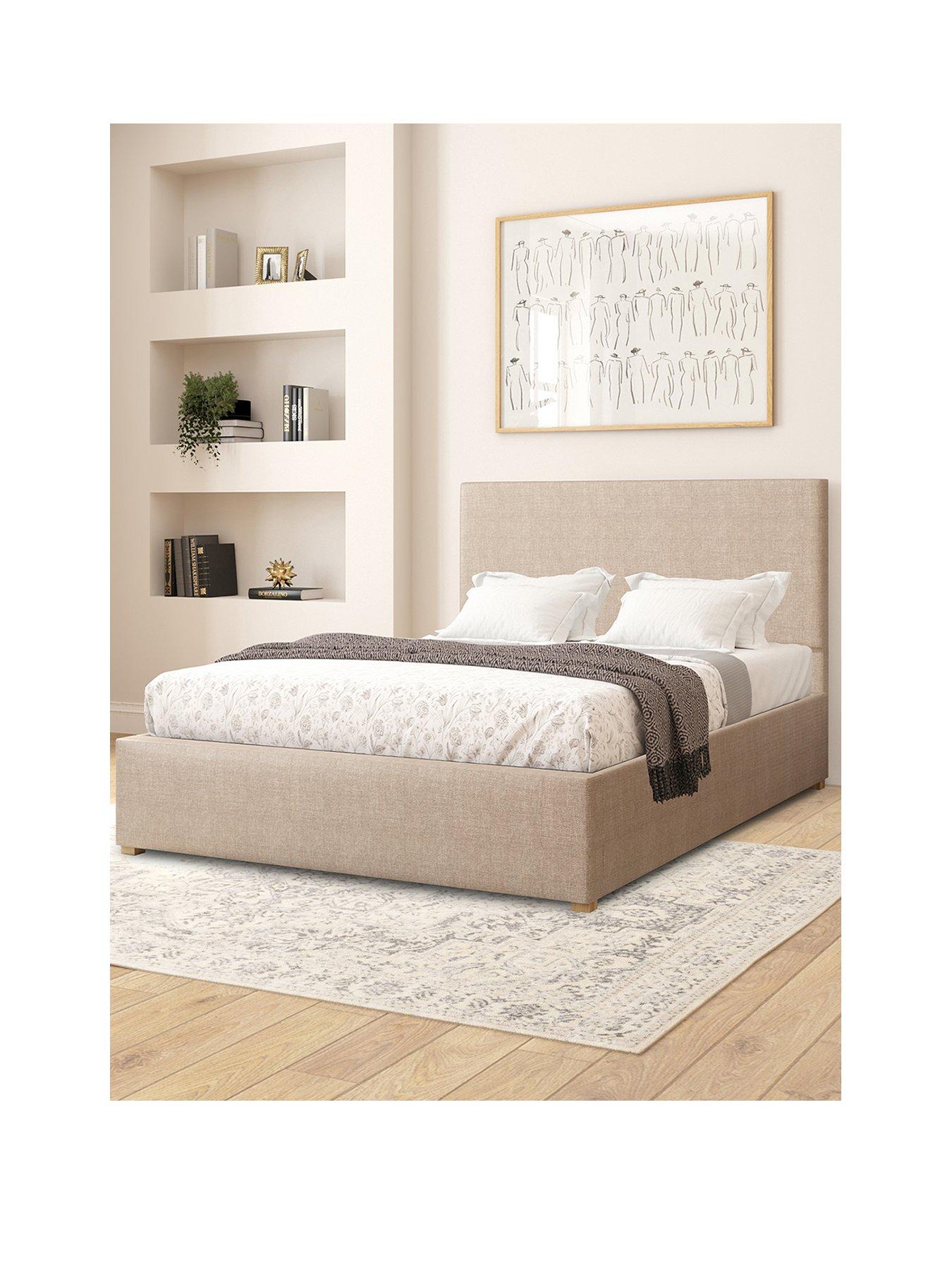 aspire-garland-natural-linen-adjustable-bed-amp-matress-kingstillFront