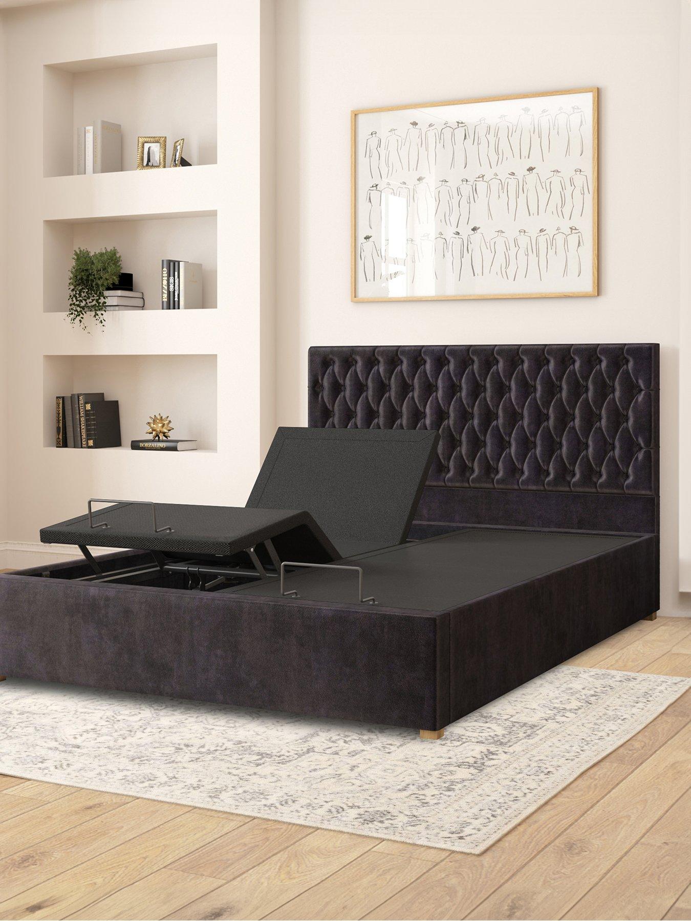 Image 3 of 6 of Aspire Monroe Adjustable Bed With Mattress
