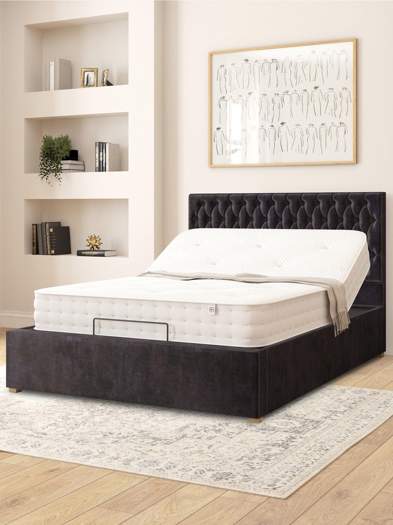 Image 4 of 6 of Aspire Monroe Adjustable Bed With Mattress